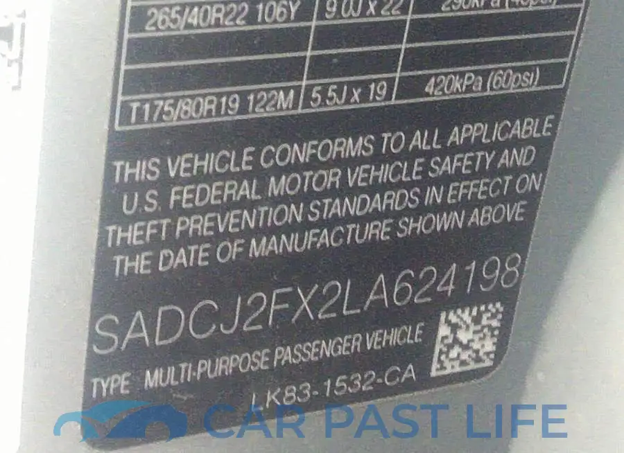 SADCJ2FX2LA624198# 9