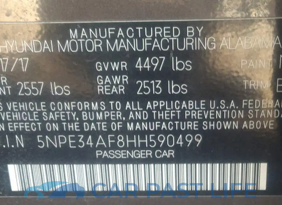 5NPE34AF8HH590499# 9