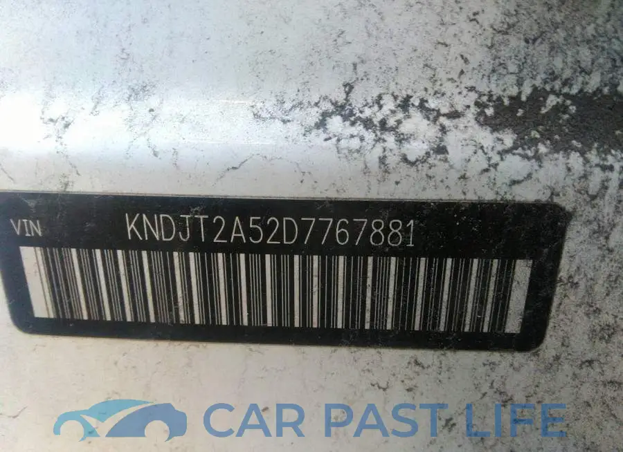 KNDJT2A52D7767881# 9