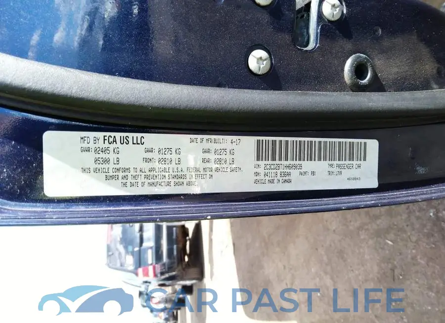 2C3CDZBT1HH609039# 9
