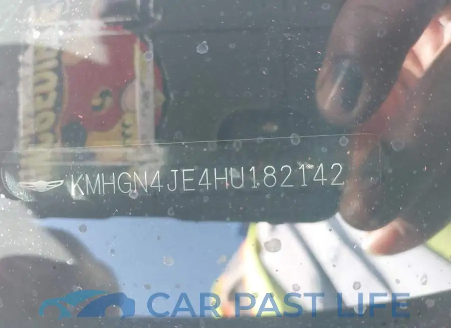 KMHGN4JE4HU182142# 9