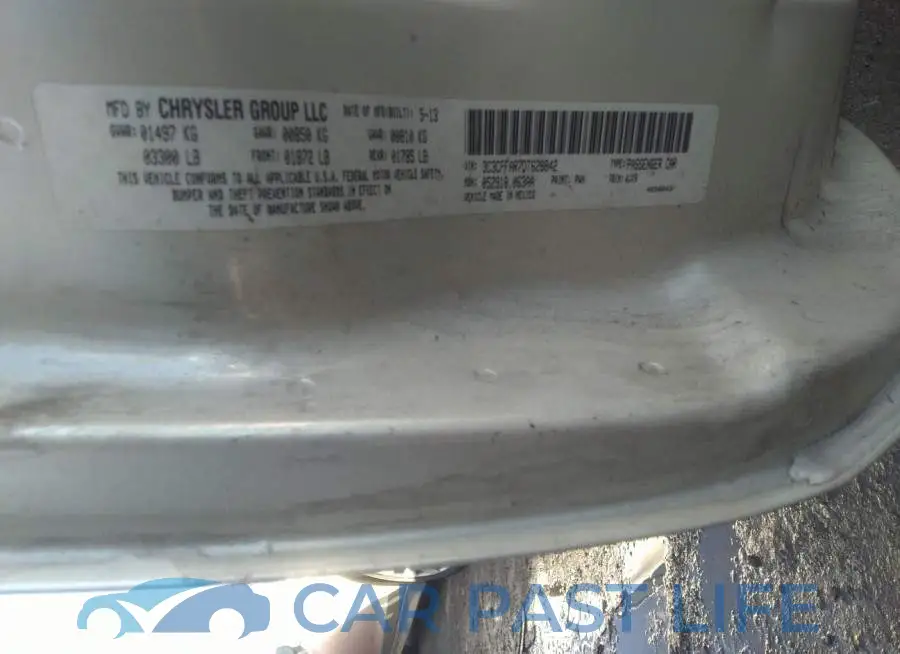 3C3CFFAR7DT628842# 9