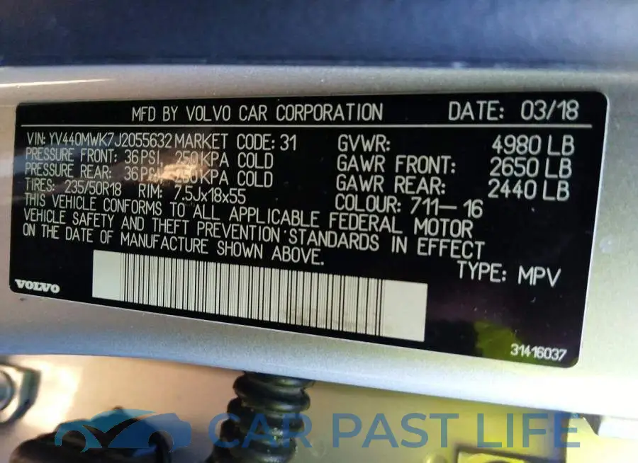 YV440MWK7J2055632# 9