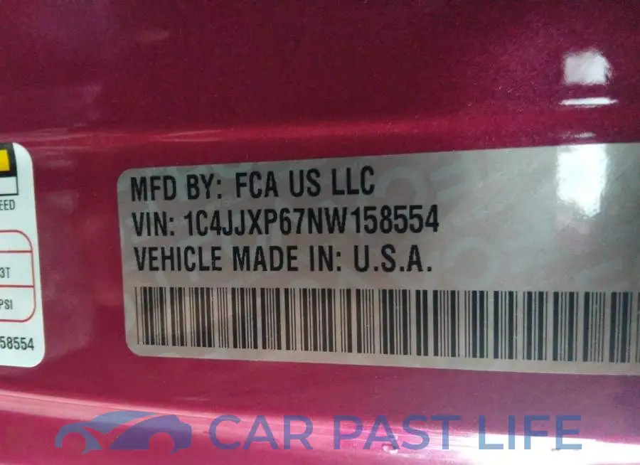 1C4JJXP67NW158554# 9