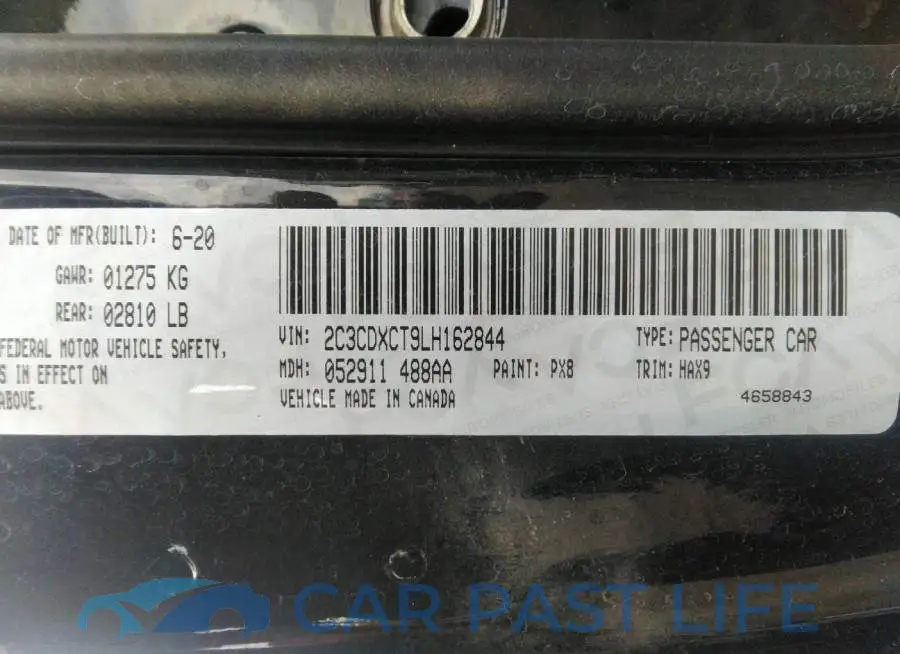 2C3CDXCT9LH162844# 9