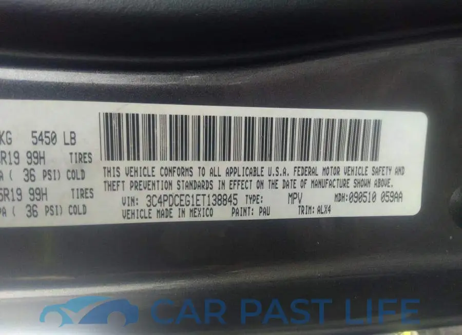 3C4PDCEG1ET138845# 9