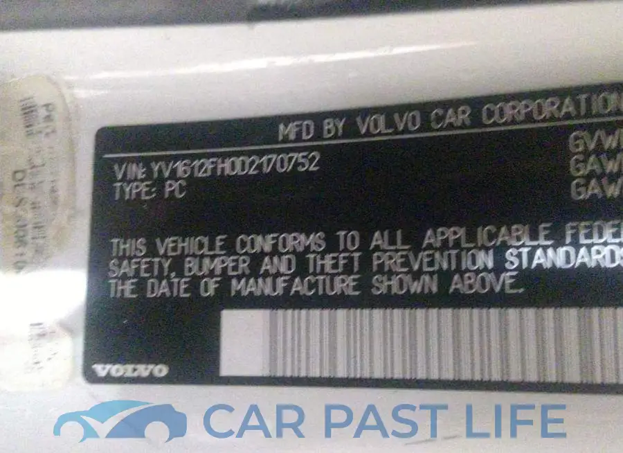 YV1612FH0D2170752# 9