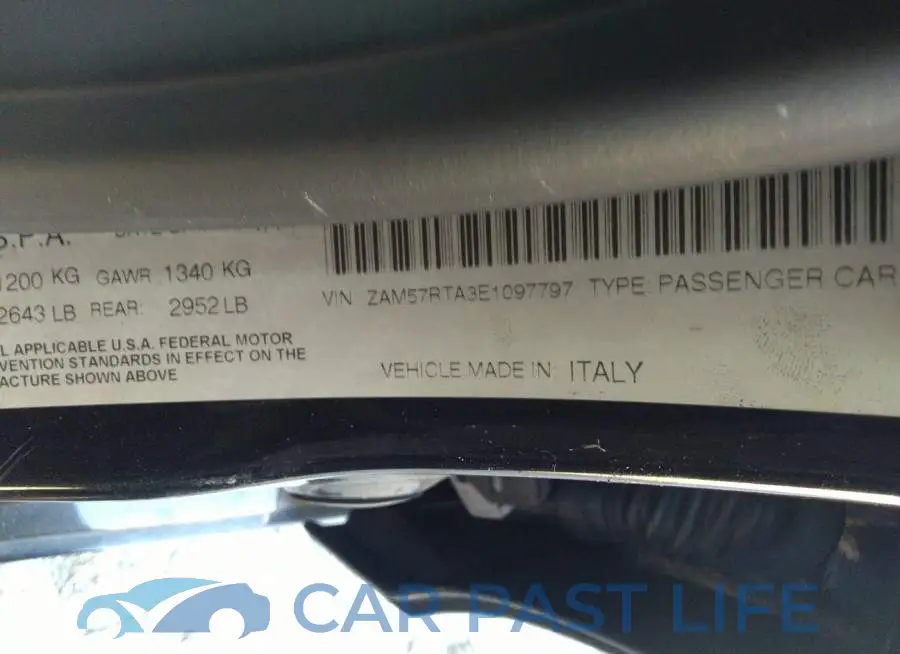 ZAM57RTA3E1097797# 9