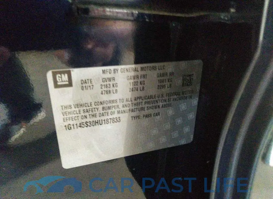 1G1145S30HU187833# 9