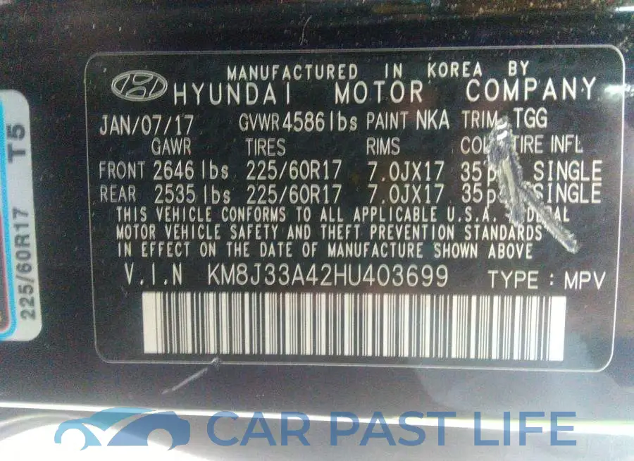 KM8J33A42HU403699# 9