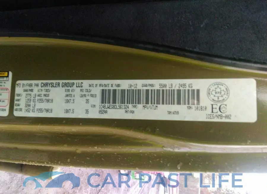 1C4BJWEG8DL561324# 9