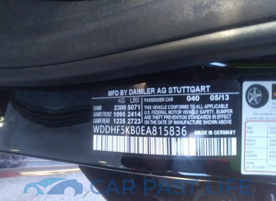 WDDHF5KBOEA815836# 9