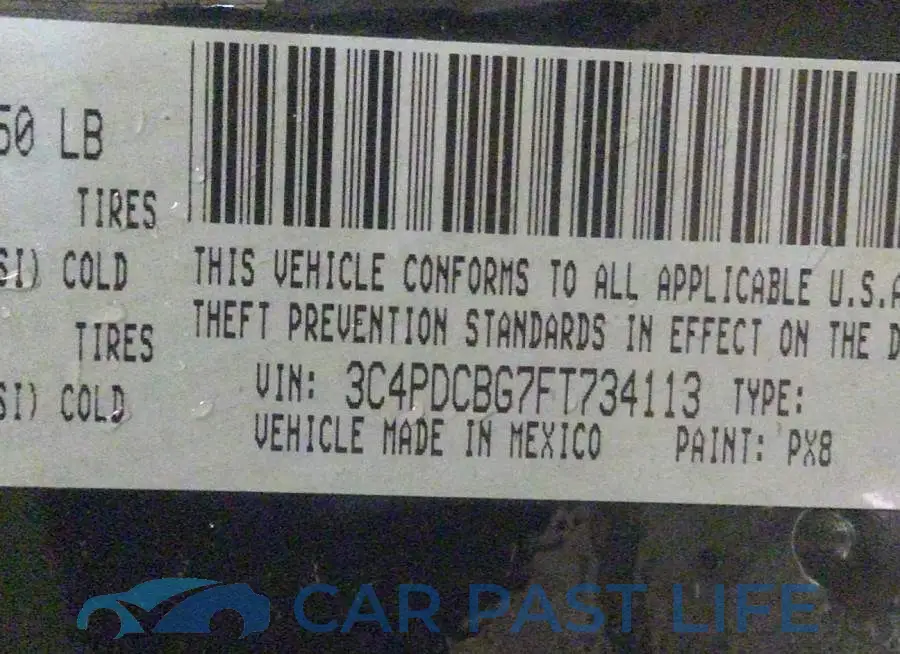 3C4PDCBG7FT734113# 9