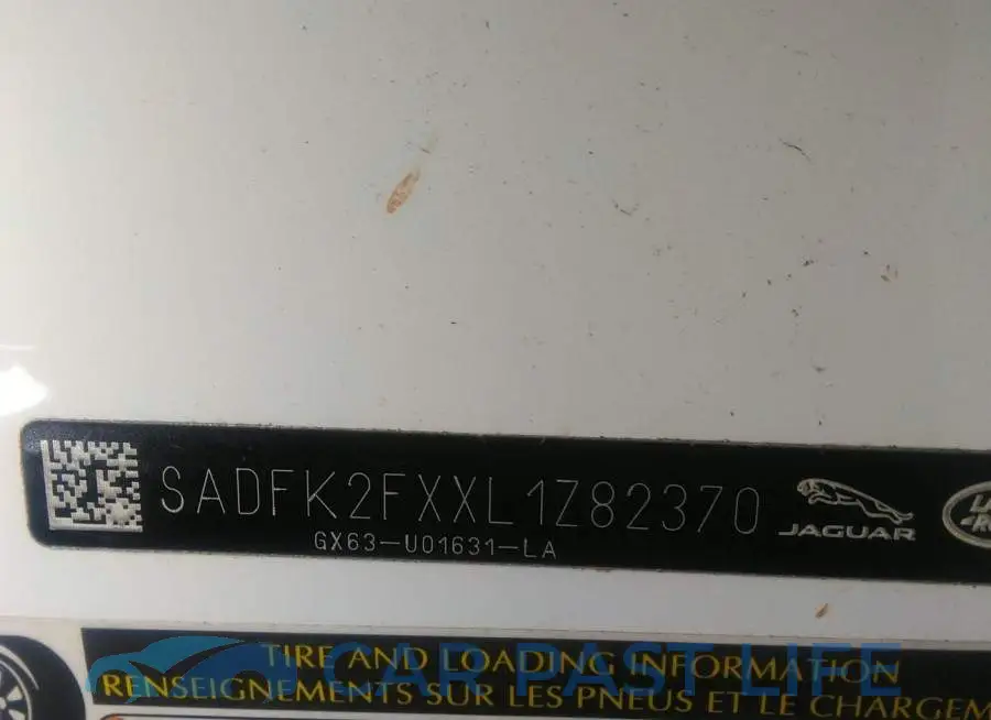 SADFK2FXXL1Z82370# 9