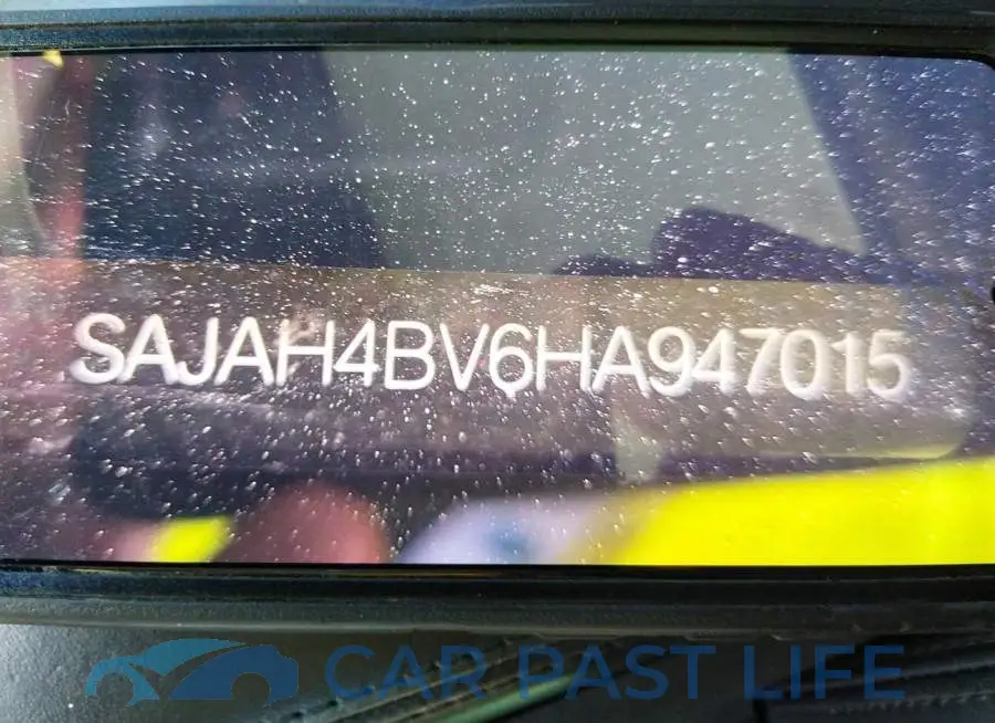 SAJAH4BV6HA947015# 9