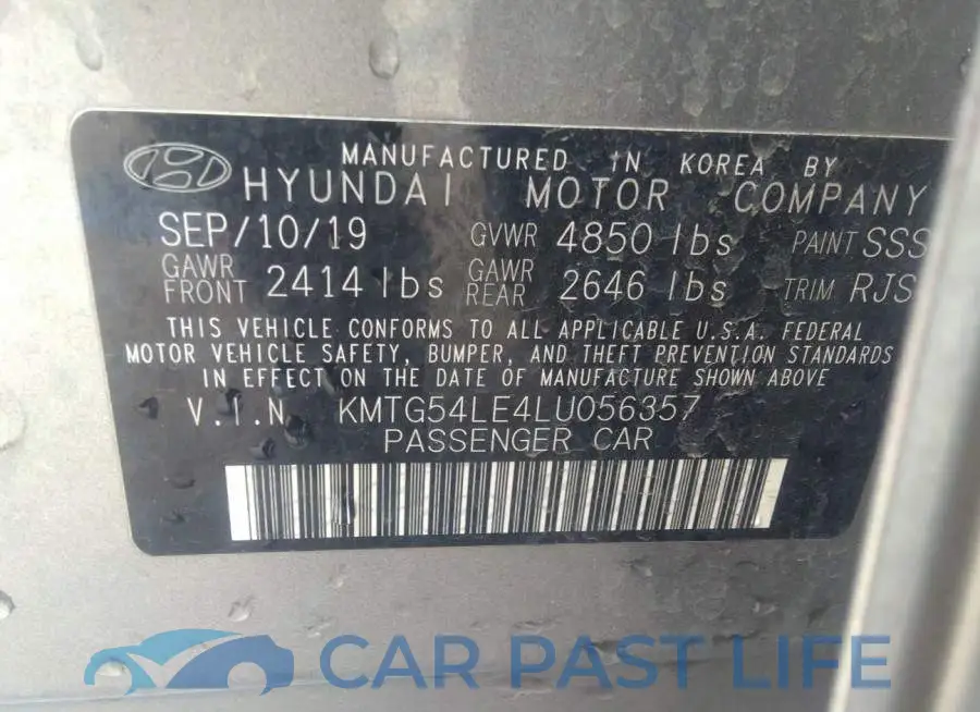 KMTG54LE4LU056357# 9
