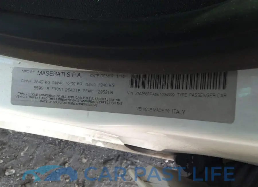 ZAM56RRA8E1094999# 9