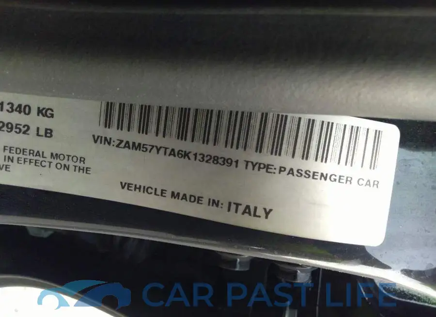 ZAM57YTA6K1328391# 9