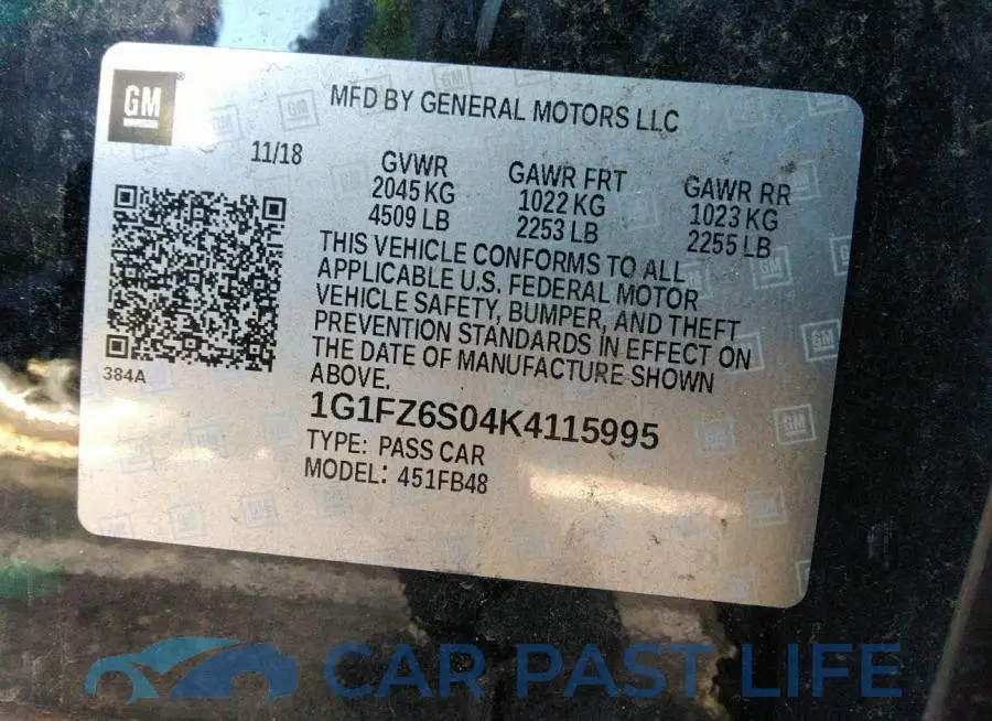 1G1FZ6S04K4115995# 9