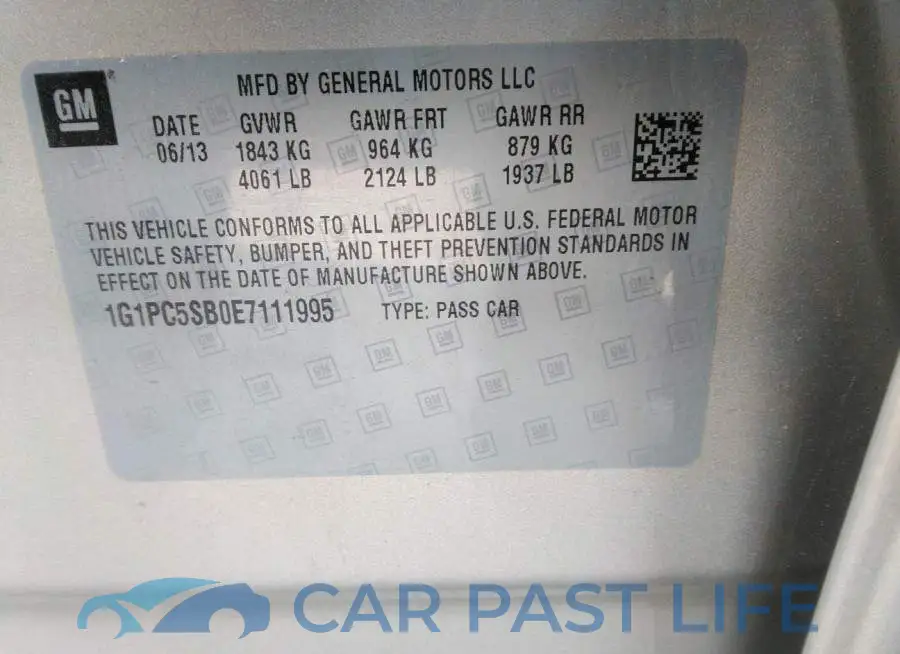 1G1PC5SB0E7111995# 9