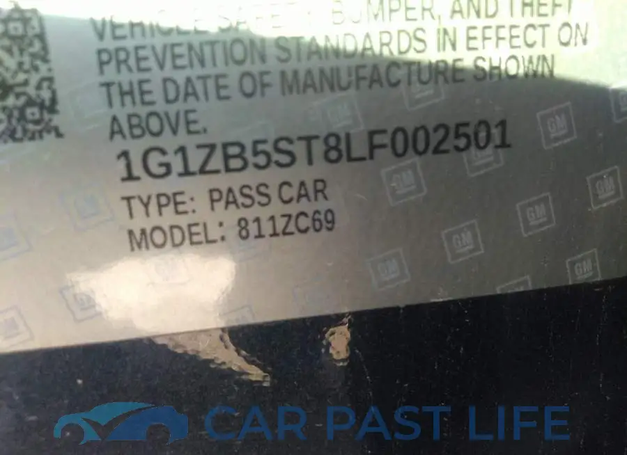 1G1ZB5ST8LF002501# 9