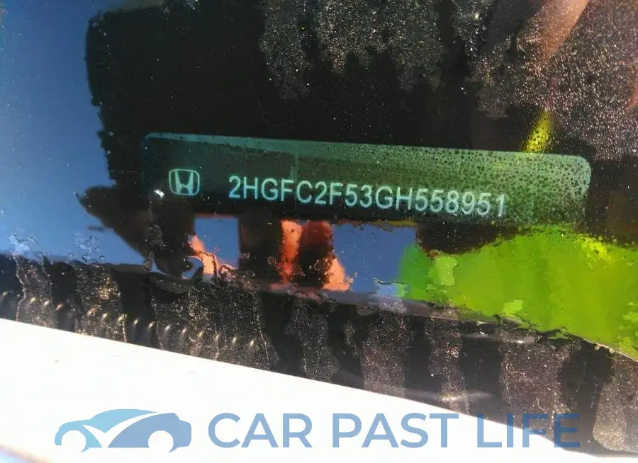 2HGFC2F53GH558951# 9