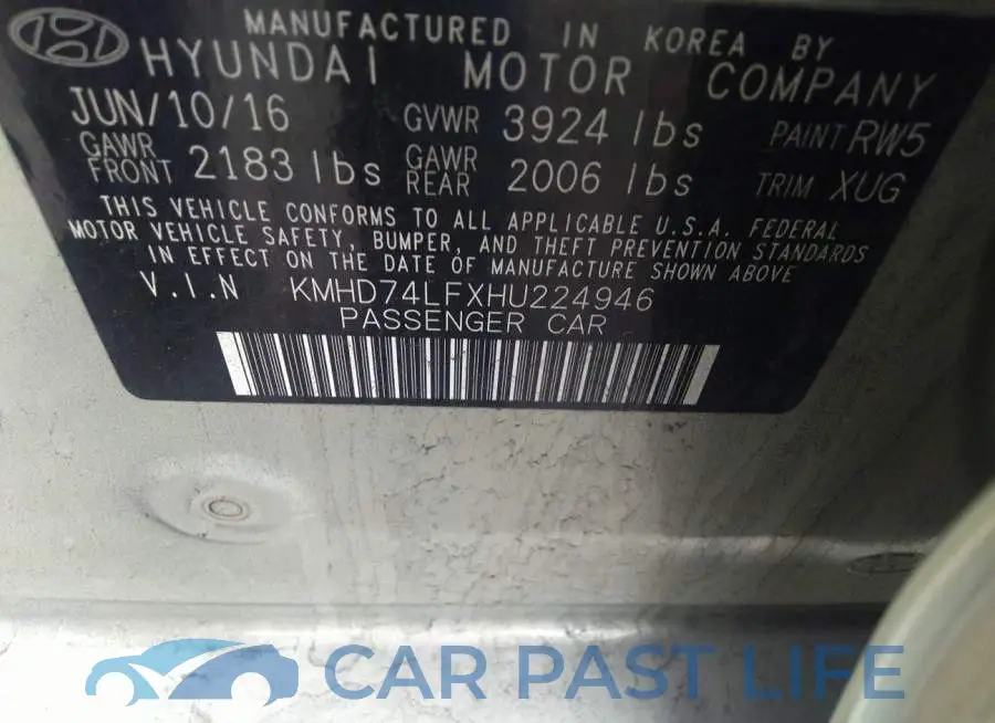 KMHD74LFXHU224946# 9