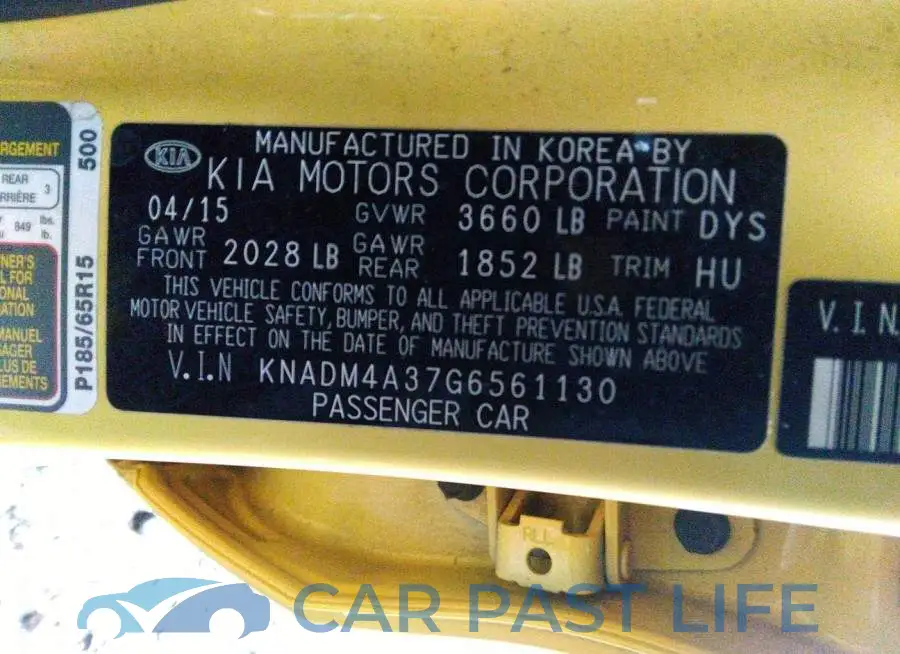 KNADM4A37G6561130# 9