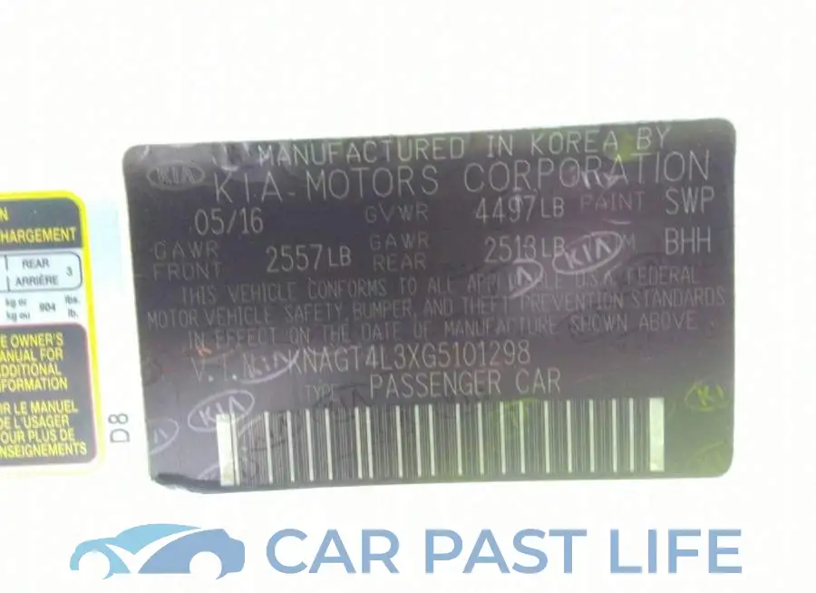 KNAGT4L3XG5101298# 9