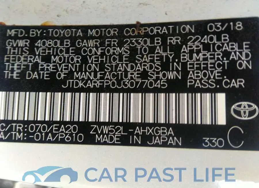 JTDKARFP0J3077045# 9