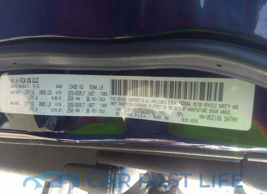 1C4PJMCS7GW335781# 9