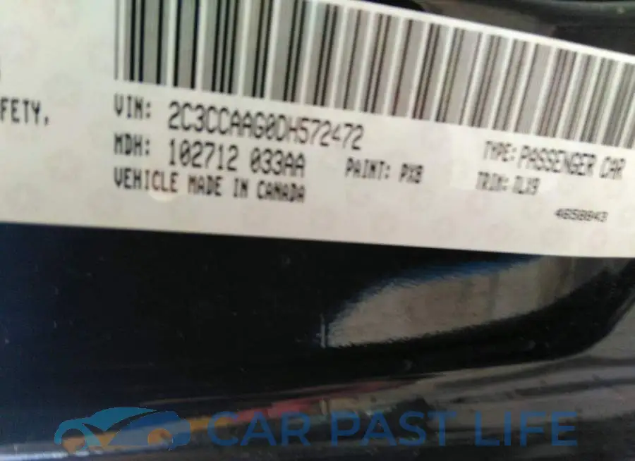 2C3CCAAG0DH572472# 9