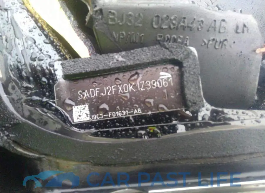 SADFJ2FX0K1Z39061# 9