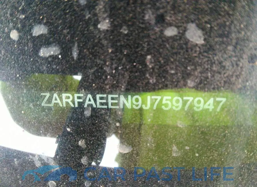ZARFAEEN9J7597947# 9