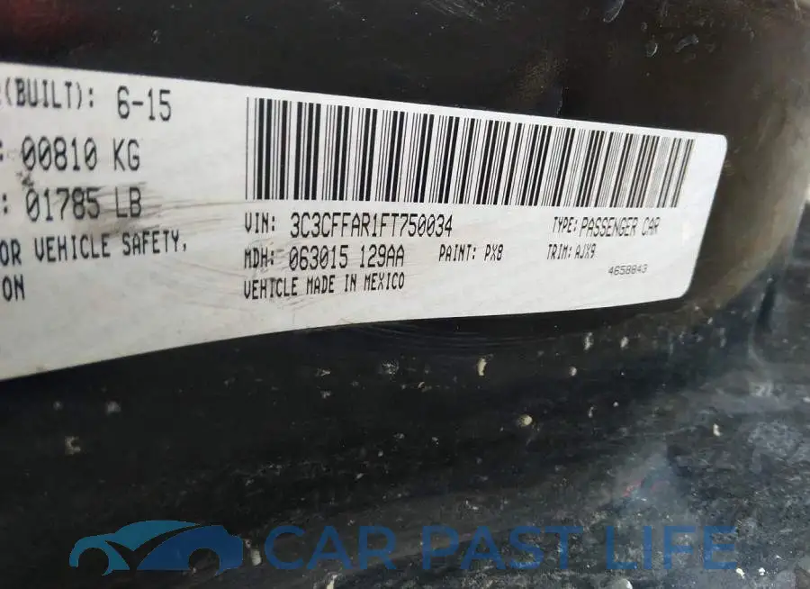 3C3CFFAR1FT750034# 9