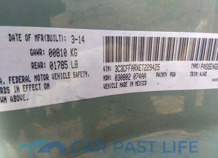 3C3CFFARXET229425# 9
