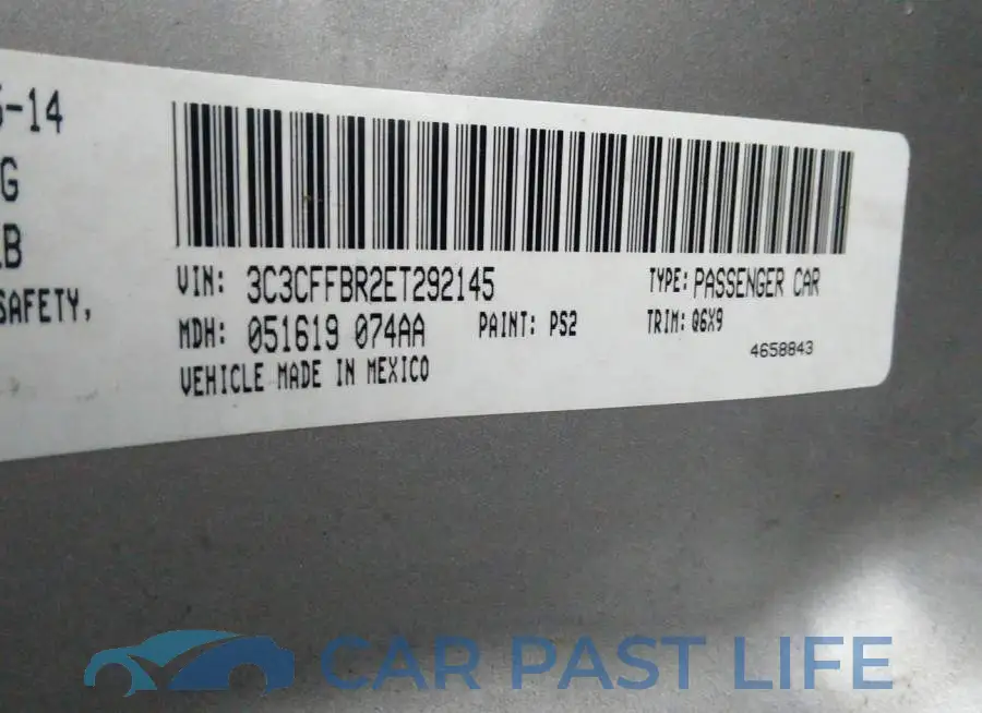 3C3CFFBR2ET292145# 9