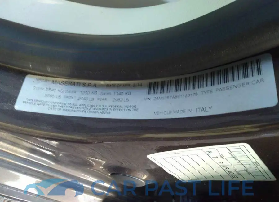 ZAM57RTA8E1123178# 9