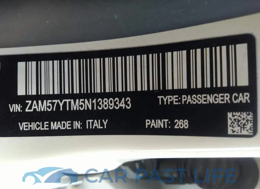 ZAM57YTM5N1389343# 9