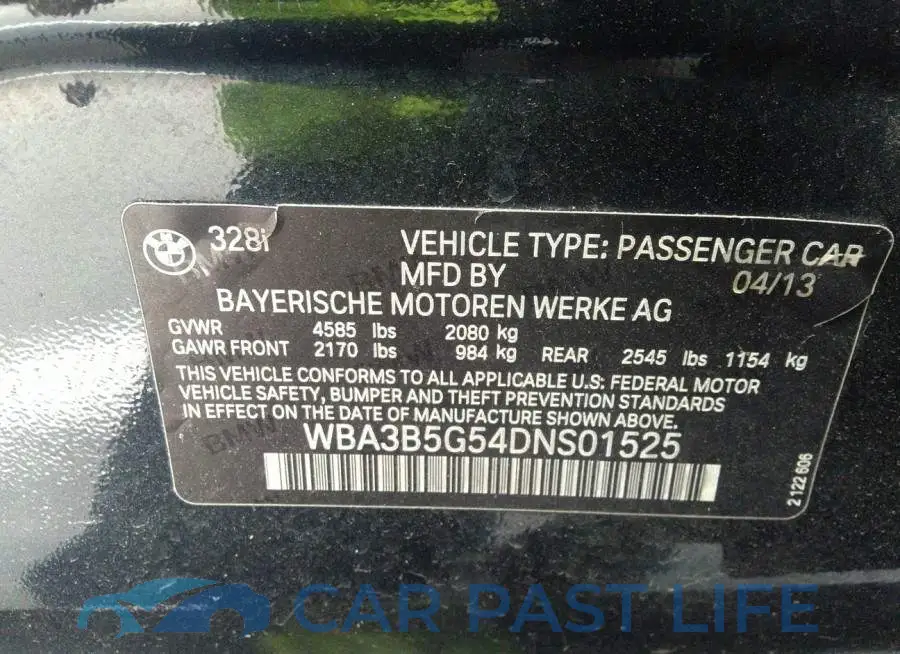 WBA3B5G54DNS01525# 9
