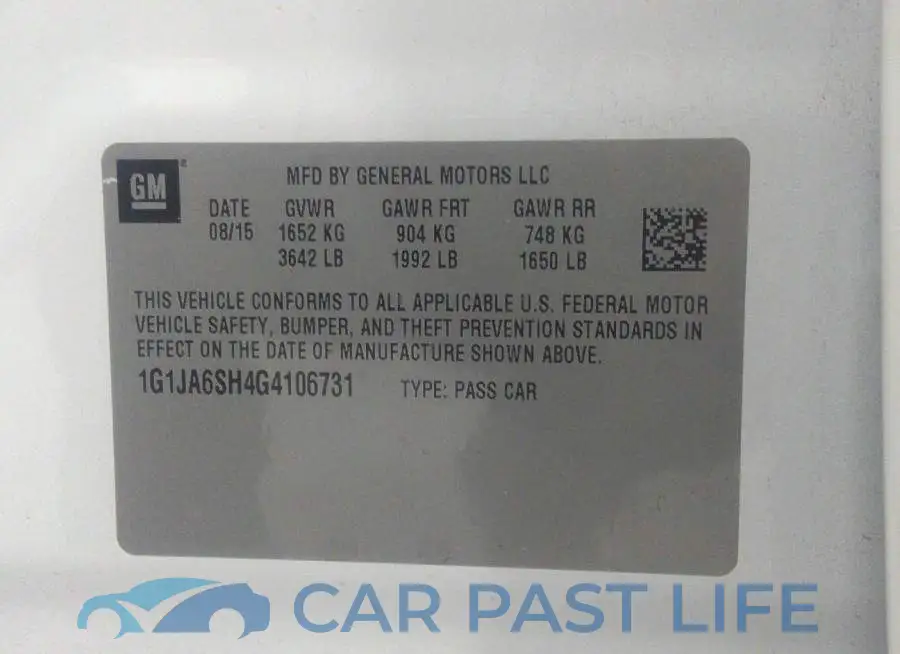 1G1JA6SH4G4106731# 9