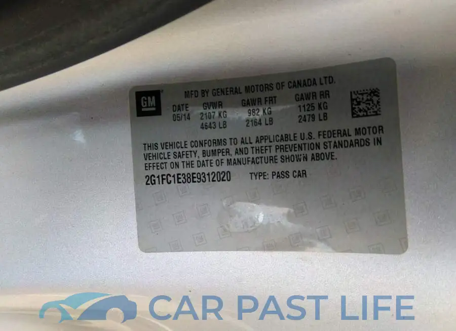 2G1FC1E38E9312020# 9