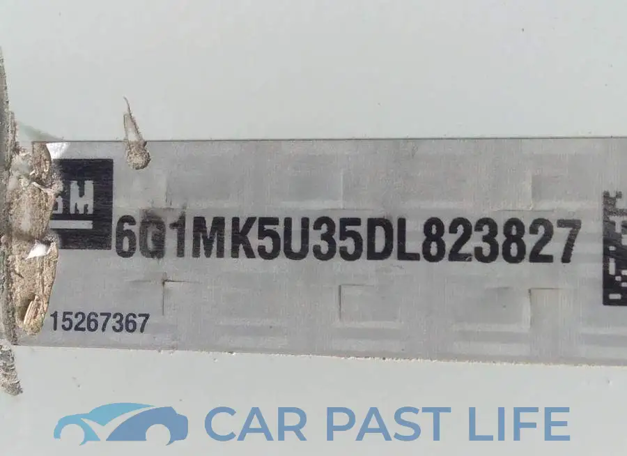 6G1MK5U35DL823827# 9