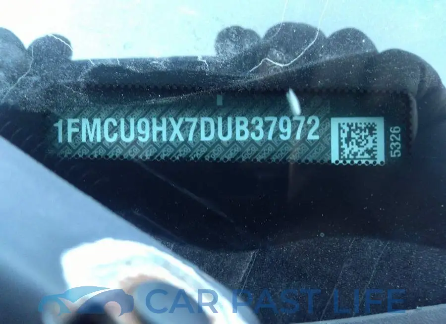 1FMCU9HX7DUB37972# 9