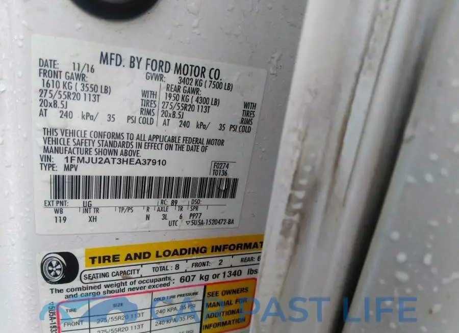 1FMJU2AT3HEA37910# 9
