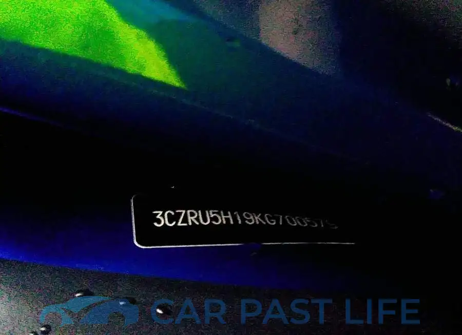 3CZRU5H19KG700579# 9