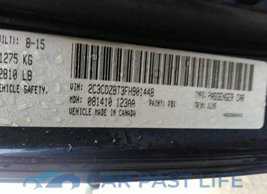 2C3CDZBT3FH901448# 9