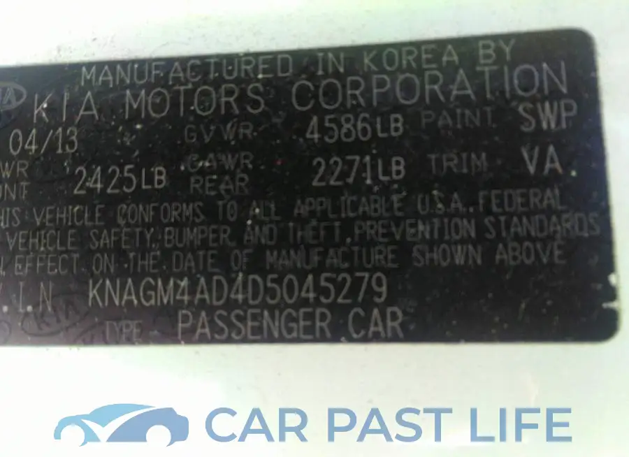 KNAGM4AD4D5045279# 9