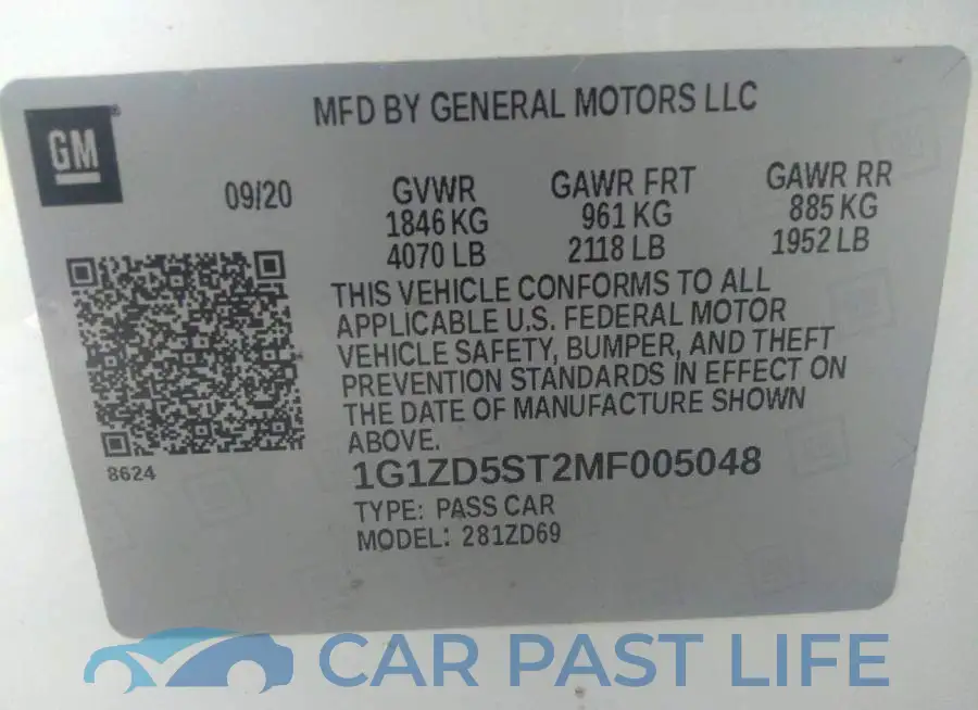 1G1ZD5ST2MF005048# 9