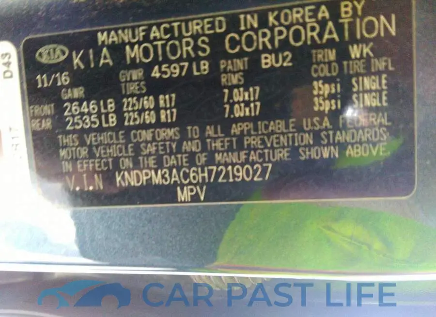 KNDPM3AC6H7219027# 9